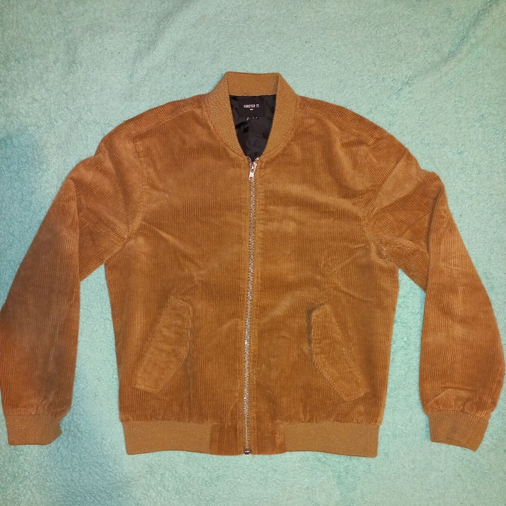 Forever 21 corduroy bomber jacket